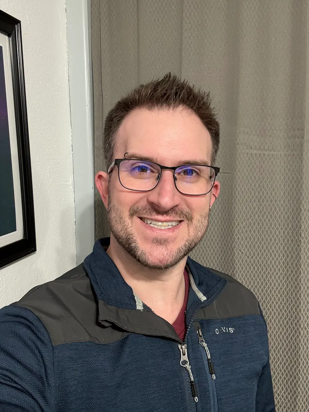 Kevin Freeman smiling for a professional photo