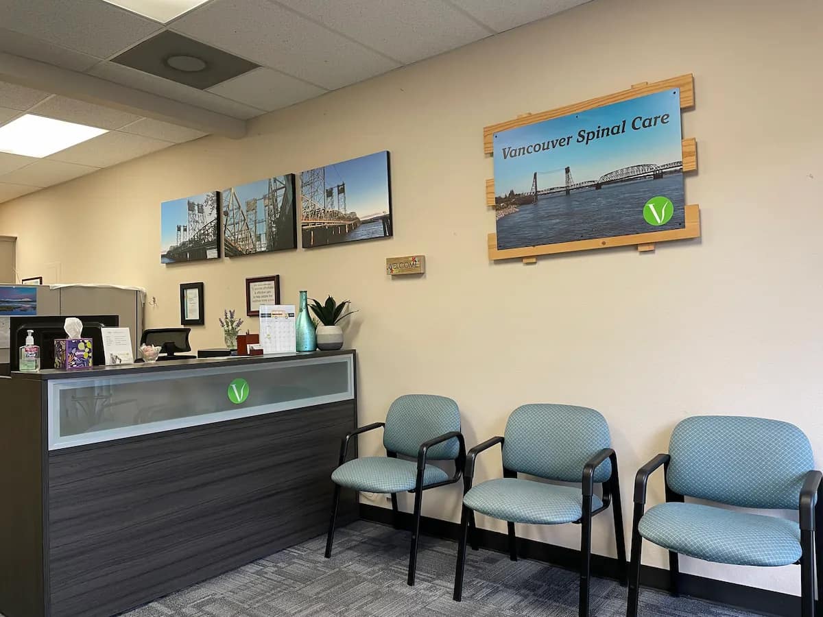 Vancouver Spinal Care office lobby area